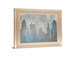 Urban Reflections By Louis Dunca-he - Framed Print Wall Art - Blue