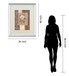 Single Rose By Vivian Flasch - Mirror Framed Print Wall Art - White