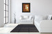 Contemporary Bamboo I By Estudio Arte - Framed Print Wall Art - Orange