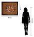 Twenty Tuesday I By Jeni Lee - Framed Print Wall Art - Dark Brown