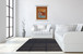 Tanzania Il By Tava Studio - Mirror Framed Print Wall Art - Dark Brown