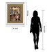 Entre Copas By Didier Lourenco - Mirror Framed Print Wall Art - Dark Brown