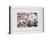Saffron Hill By Andrew Cotton - Mirror Framed Print Wall Art - Red