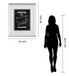 Be Our Own By Sd Graphic - Mirror Framed Print Wall Art - Black