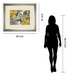 Garden Party In Gray 2 By Lanie Loreth - Framed Print Wall Art - Dark Gray