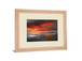 Before The Moon By Mike Calascibetta - Framed Print Wall Art - Red
