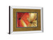 Sharing The Spotlight By Alison Pearce - Mirror Framed Print Wall Art - Red