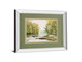 Fireman's Park By Bruce Nawrocke - Mirror Framed Print Wall Art - Green