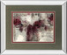 Stone Gardens By Silvia Vassileva - Mirror Framed Print Wall Art - Purple