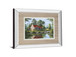 Summer Breeze By Saunders, B. - Mirror Framed Print Wall Art - Green