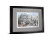 Frosty Morning By Mike Jone - Framed Print Wall Art - White