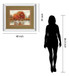 Together By Asia Jensen - Mirror Framed Print Wall Art - Red