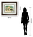 Balloon Seller By Alan Maley - Framed Print Wall Art - Pink