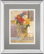 Rose By Hollack - Mirror Framed Print Wall Art - Red