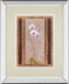 Contemporary Orchid I By Carney - Mirror Framed Print Wall Art - Pink