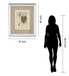 Histoire Du Orchid VII By Carney - Mirror Framed Print Wall Art - Green