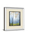 Tranquil River By Striffolino R. Mirrored Frame - Blue