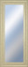 18x42 Decorative Framed Wall Mirror By Classy Art Promotional Mirror Frame #41 - Beige