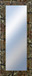18x42 Decorative Framed Wall Mirror By Classy Art Promotional Mirror Frame #43 - Dark Brown