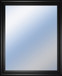 34x40 Decorative Framed Wall Mirror By Classy Art Promotional Mirror Frame #37 - Black