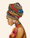 Framed Small - African Goddess By Gina Ritter - Light Brown
