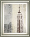 Edifioe II By Venter, T - Framed Print Wall Art - Gray