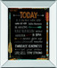Today Is A Brand New Day By Marla Rae - Mirror Framed Print Wall Art - Black