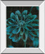 Boudoir I By Maja - Mirror Framed Print Wall Art - Blue