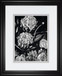 34x40 Enchanted Bloom II By Annie Warren - Black