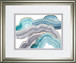 34x40 Cloudy Day II By Melissa Wang - Light Blue