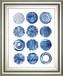 22x26 Differing Drops I By Grace Popp - Blue