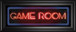 18x42 Game Room Neon Sign By Mollie B - Black