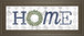 18x42 Home With Eucalyptus Wreath I By Marla Rae - Light Blue