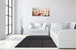 Hand Painted Textured Canvas in Frame - Beige