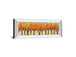 Avenue By Mark Chandon - Mirror Framed Print Wall Art - Orange