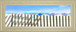 Beachscape Il By James Mcloughlin - Framed Print Wall Art - Blue