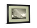 Sea Spray I By Michael Kahn - Framed Print Wall Art - Dark Gray
