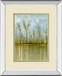 Allure By Hollack - Mirror Framed Print Wall Art - Blue