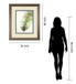 Watercolor Plantain Leaves Il By Patricia Pinto - Framed Print Wall Art - Green