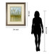 Allure By Hollack - Framed Print Wall Art - Blue