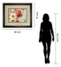 Ps Je T'aime I Light By Lisa Audit - Framed Print Wall Art - Red