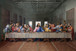 Temp Glass With Foil - Last Supper (Ethnic) - Light Brown