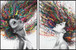 Rainbow Hair (Set of 2) - Red