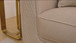 HD-3181 - Loveseat - Beige / Gold