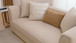 HD-3181 - Loveseat - Beige / Gold