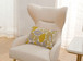 HD-3183 - Chair - Beige / Gold