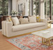 HD-3183 - Sofa - Beige / Gold