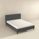 Graceville Gray Queen Fabric Platform Bed