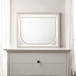 Laveda - Mirror With LED - Pearl White