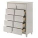 Laveda - Chest - Pearl White